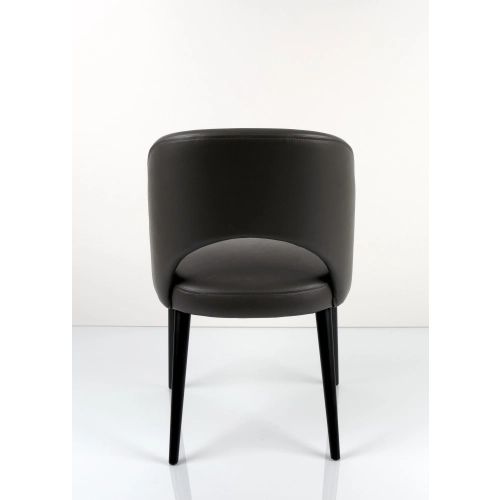 Krzesło DELUXE KR-5 Eko-skora Grafitowa 2528